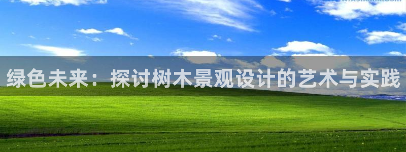 天顺娱乐代理注册：绿色未来：探讨树木景观设计的艺术与实践