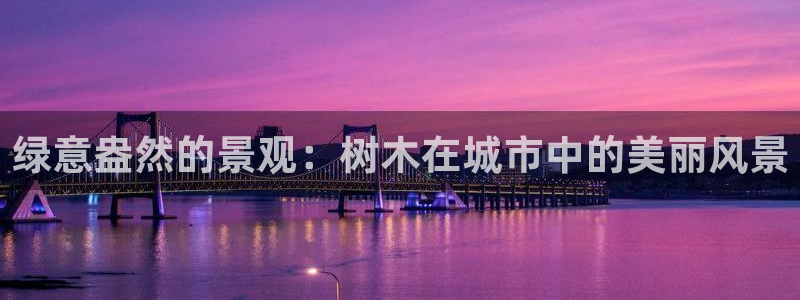 天顺娱乐怎么注册：绿意盎然的景观：树木在城市中的美丽风景